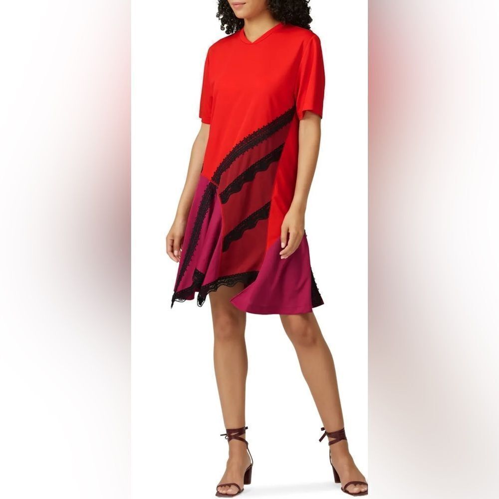 Koche Lace T Shirt Dress